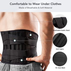Fitness Waist Support (Color: BLACK)
